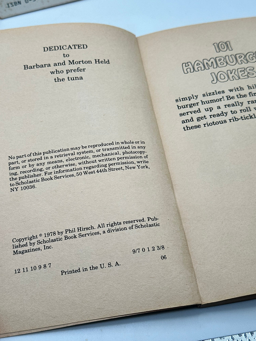 Vintage Joke Books
