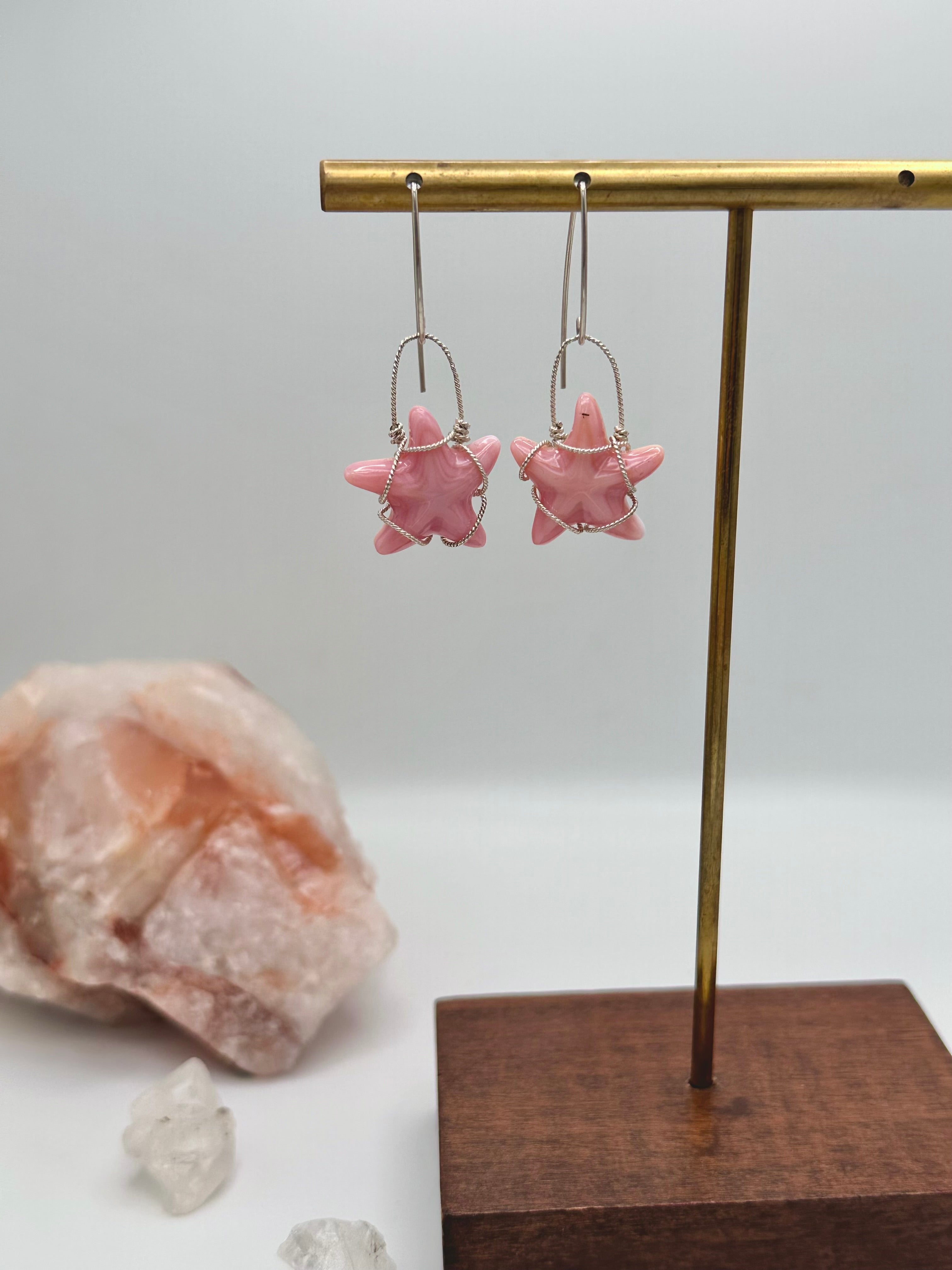 Natural Gemstone earrings