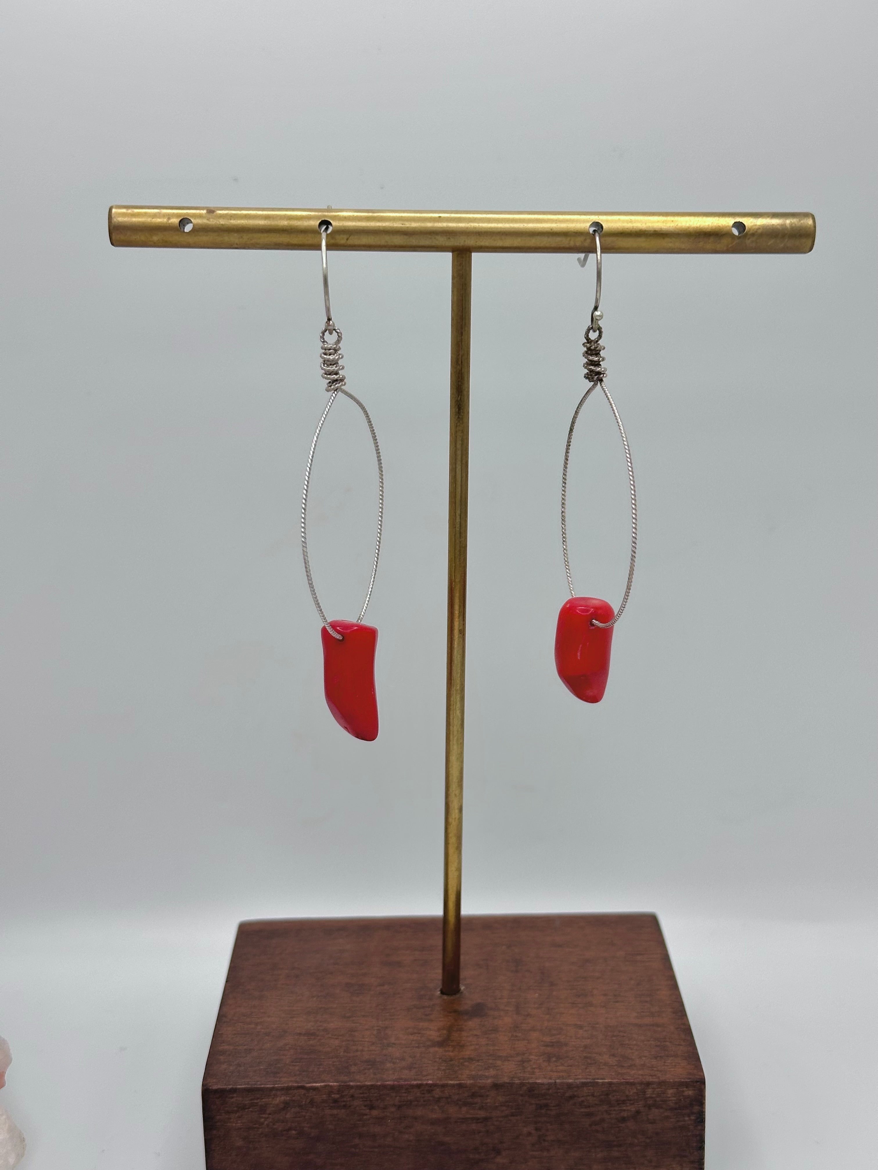Natural Gemstone earrings