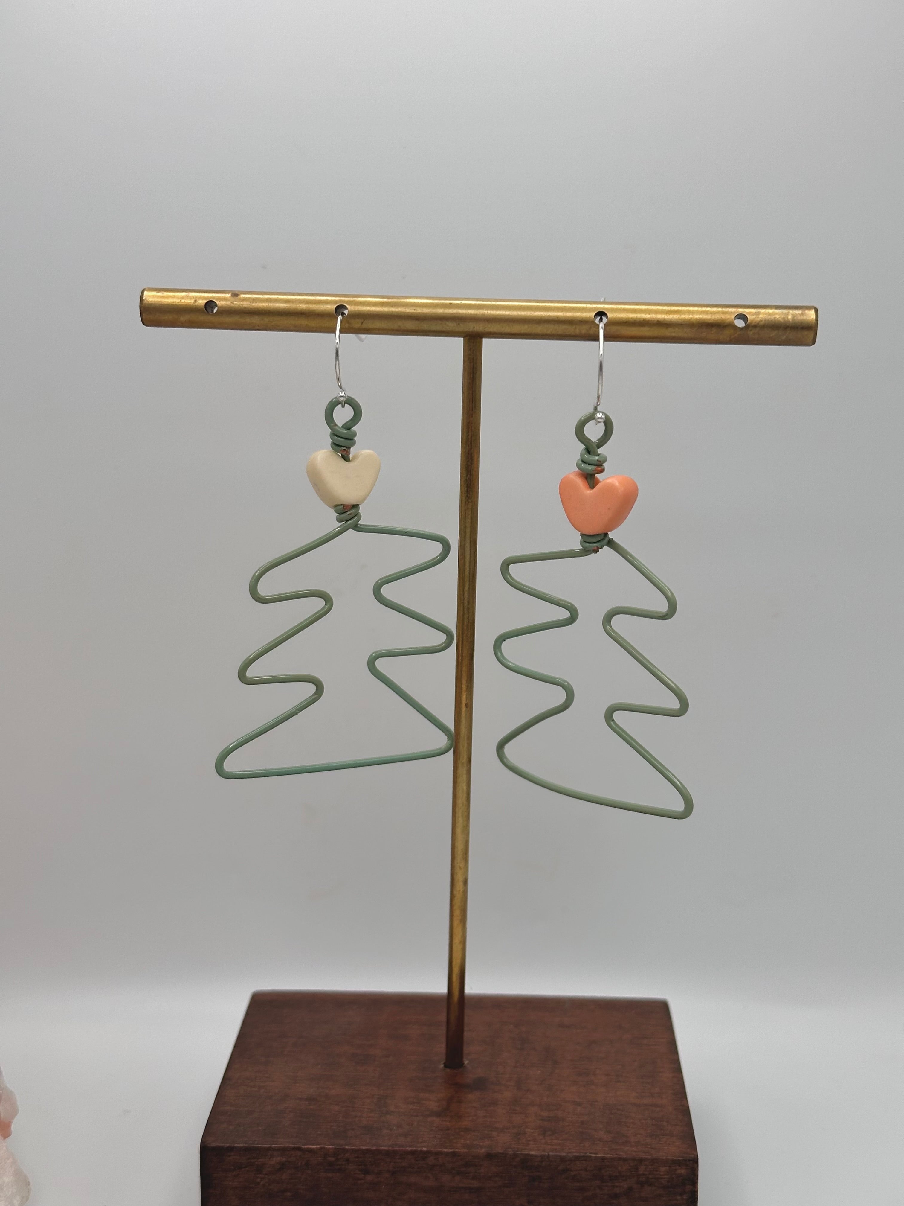 Green Copper Christmas Trees