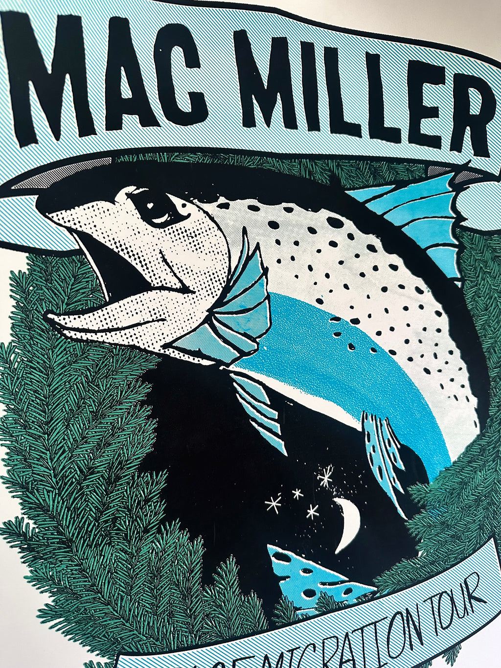 Limited-Edition Mac Miller 2013 Tour Print