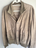Vintage Paul Stuart Leather Bomber