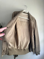 Vintage Paul Stuart Leather Bomber