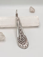 Vintage floral spoon necklace pendant