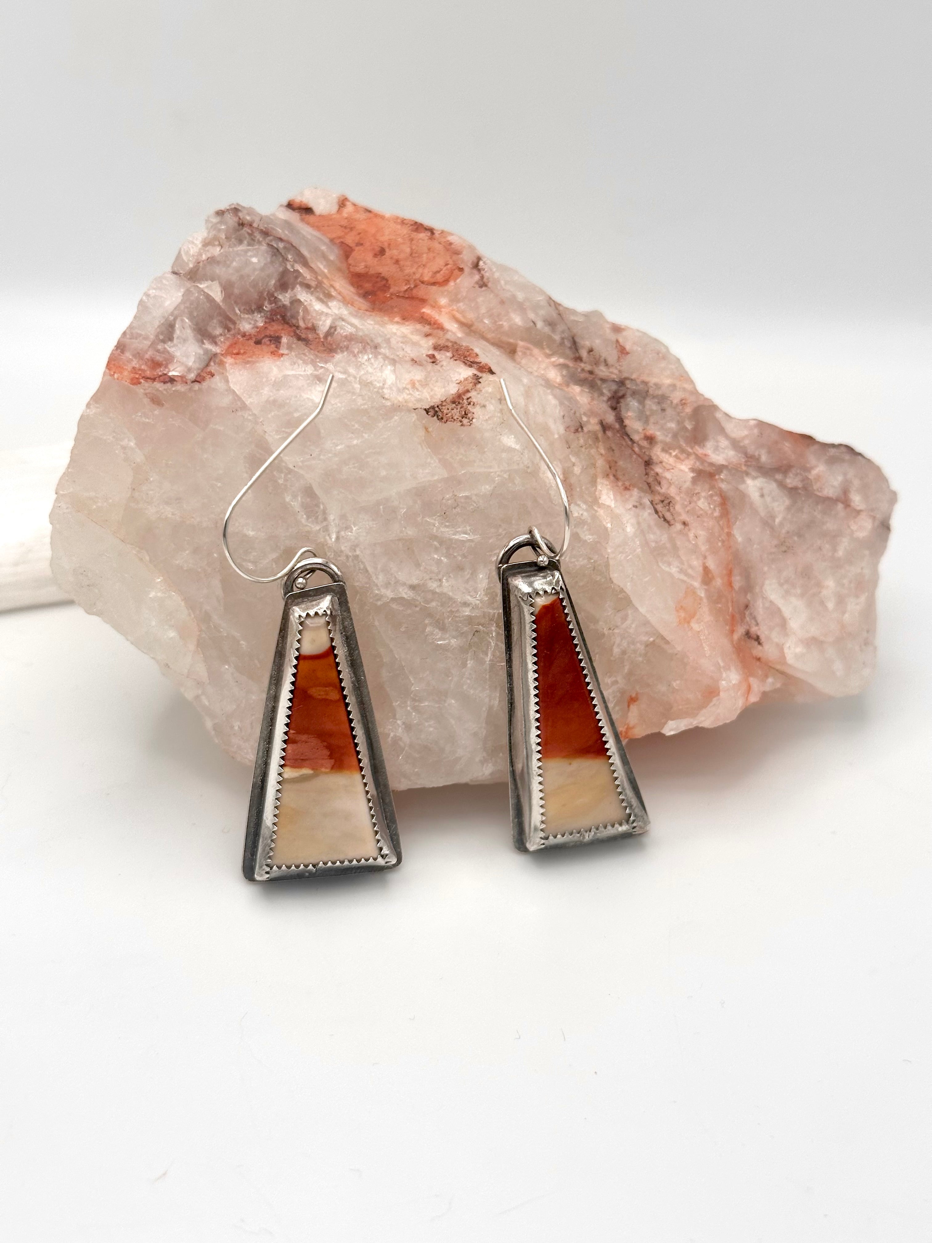 Mookite Jasper earrings