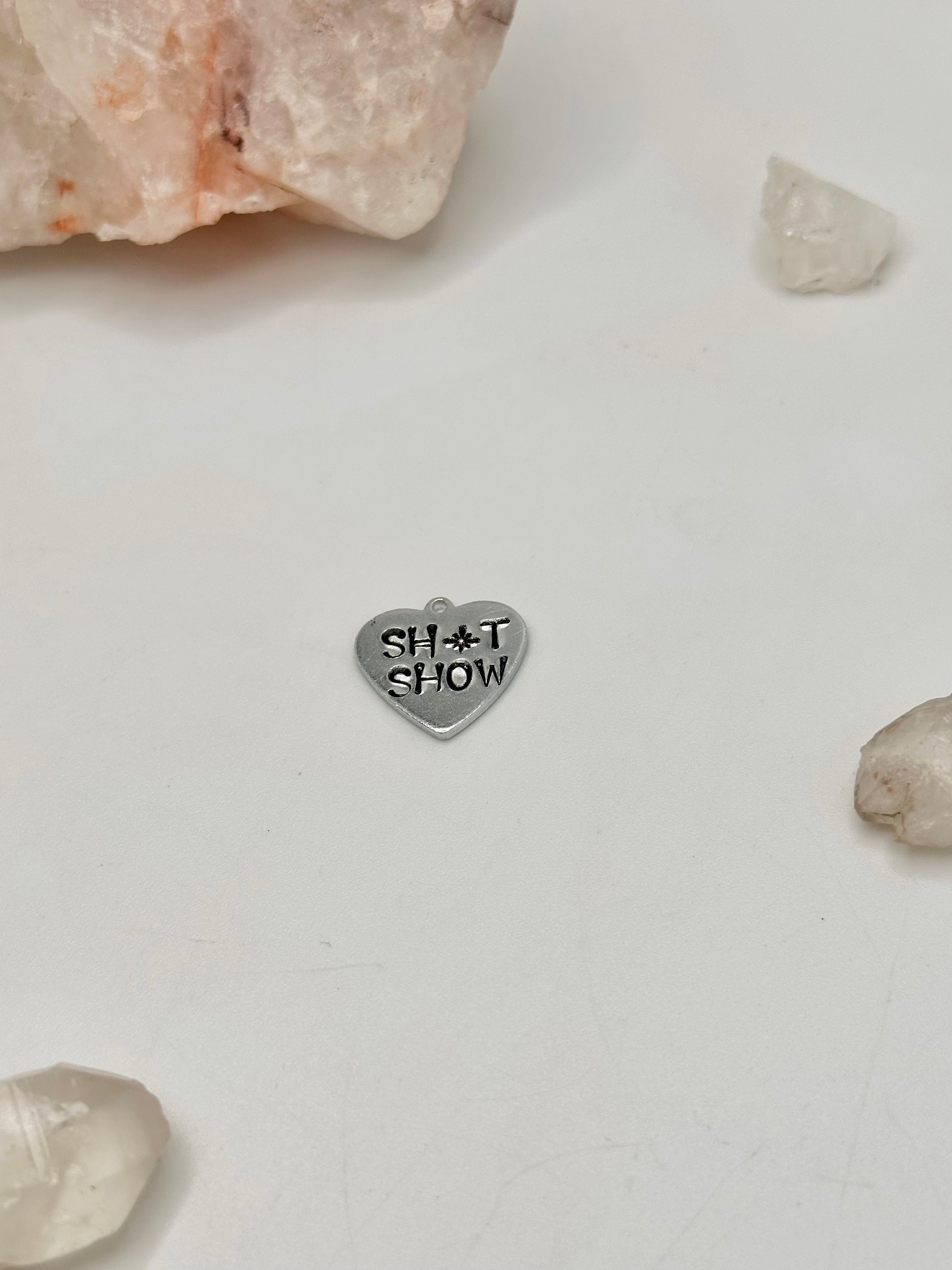 Stamped Conversation Charms