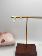 Montana Quartz crystal studs