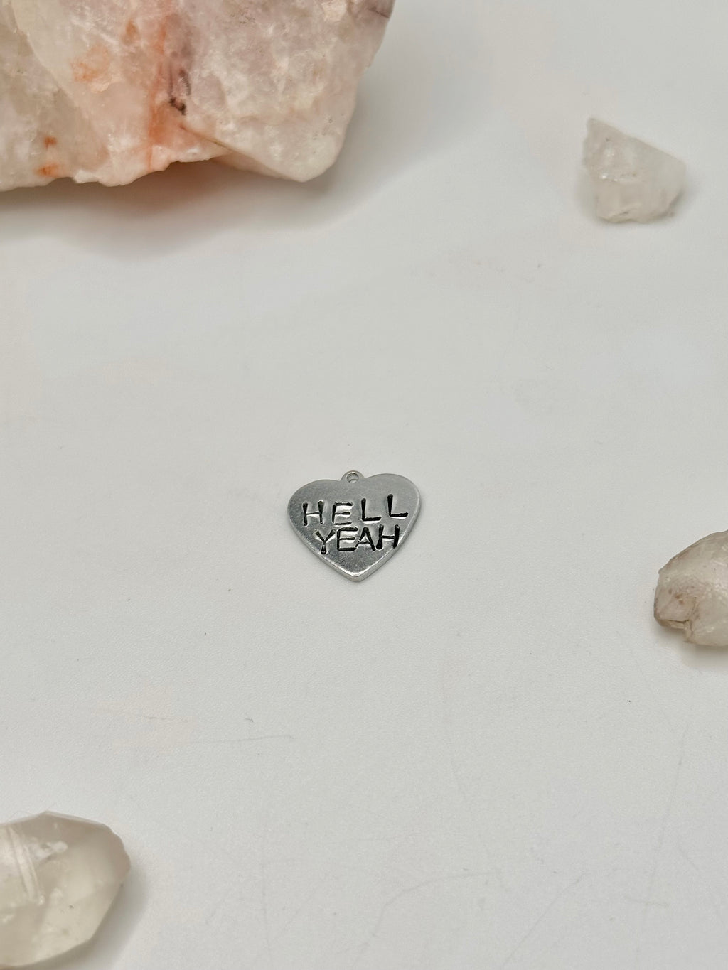 Stamped Conversation Charms