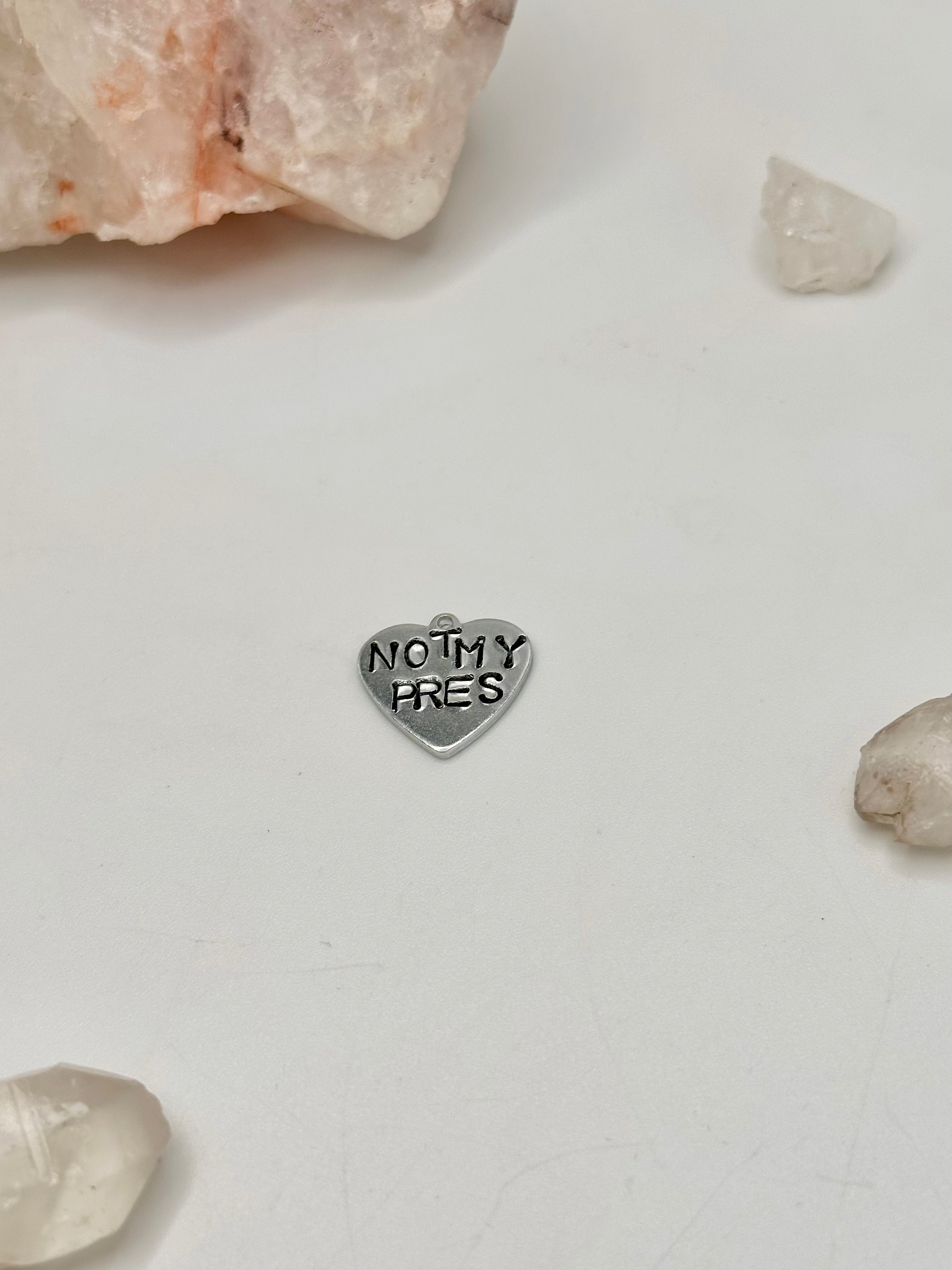 Stamped Conversation Charms