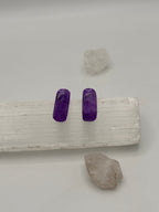 Sugilite purple studs