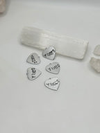 Stamped Conversation Charms