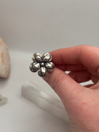 Vintage layered flower ring