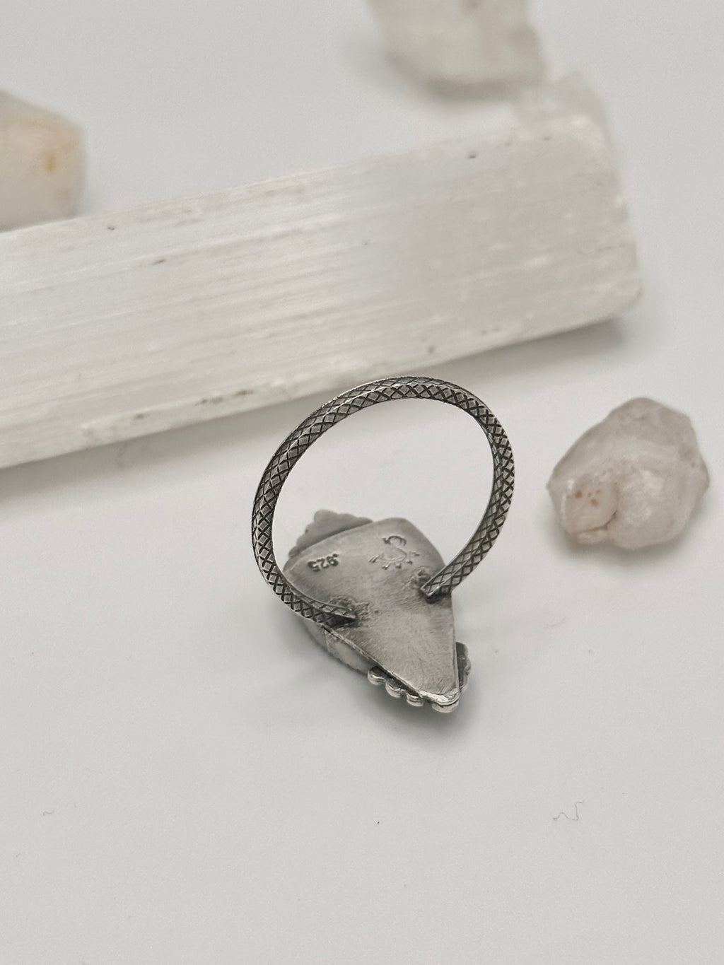 Australian Boulder Opal ring