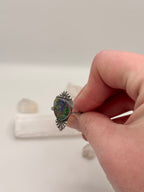 Australian Boulder Opal ring