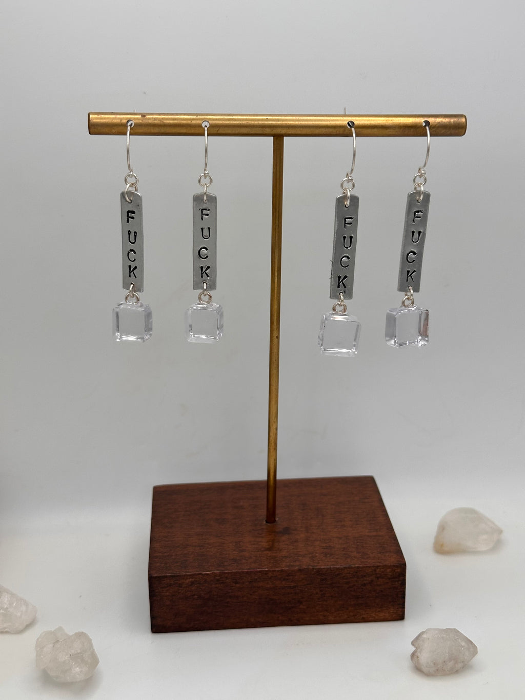 Stamped Earrings