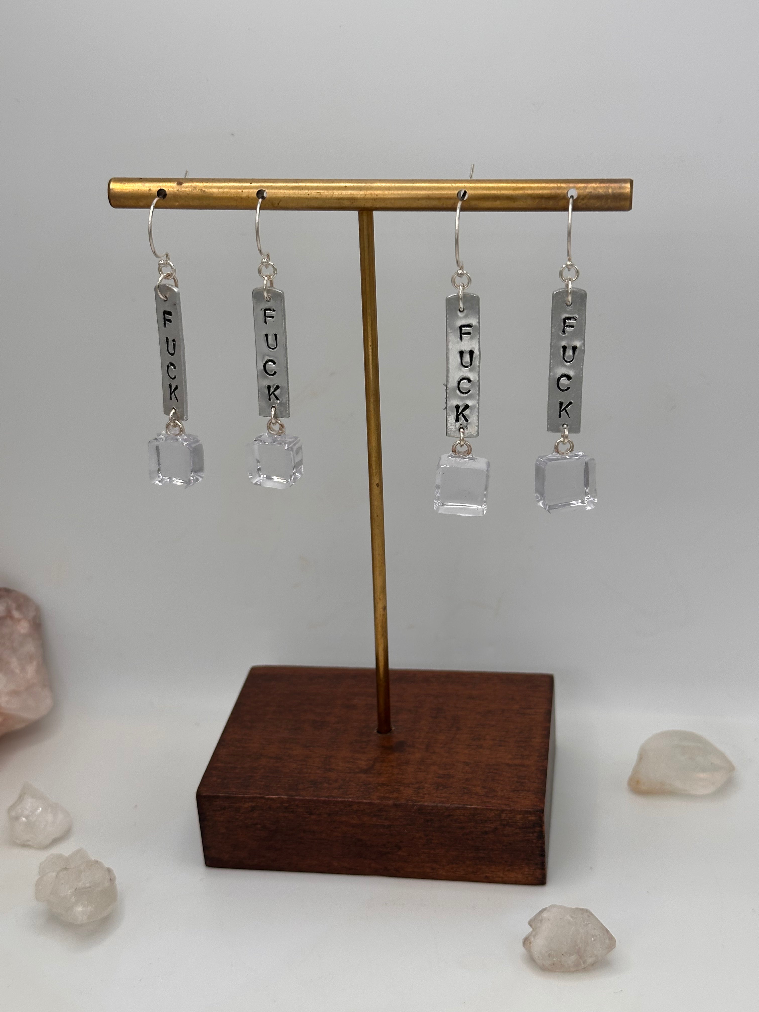 Stamped Earrings