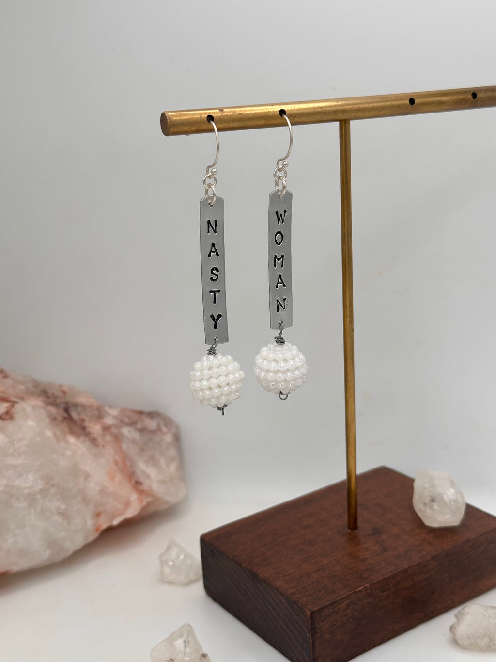 Stamped Earrings
