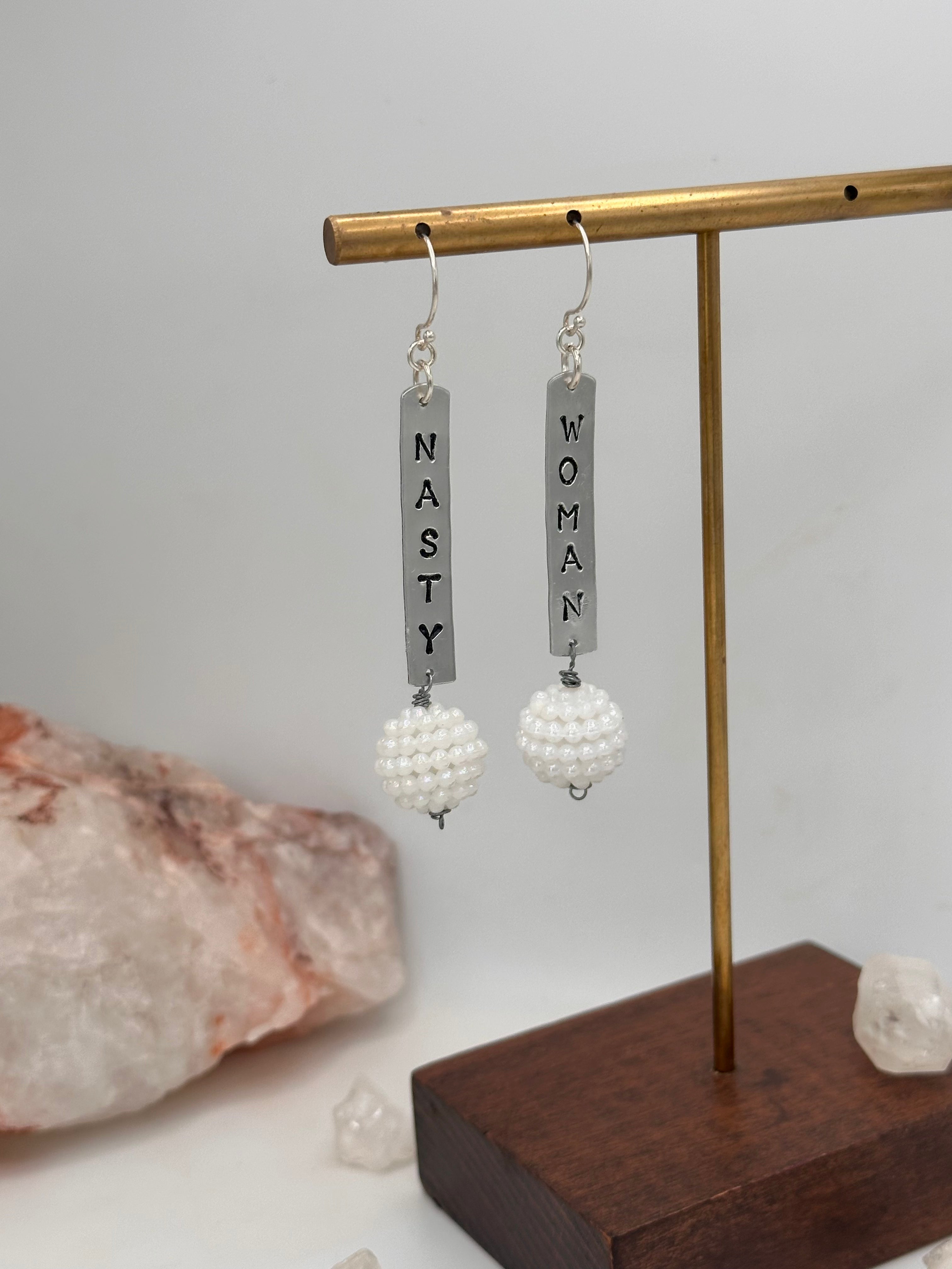 Stamped Earrings