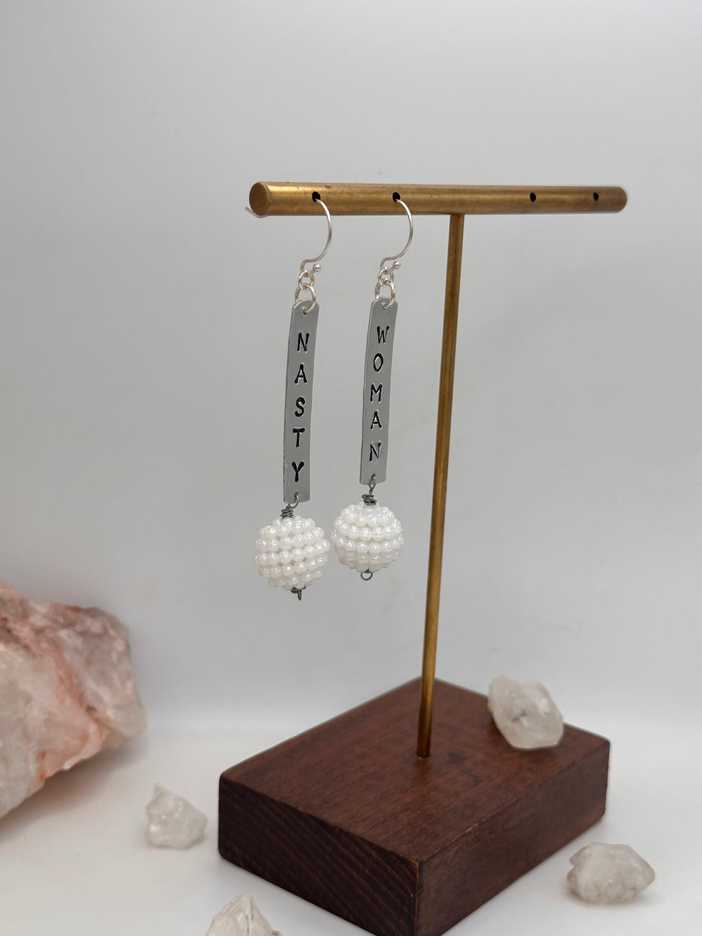 Stamped Earrings