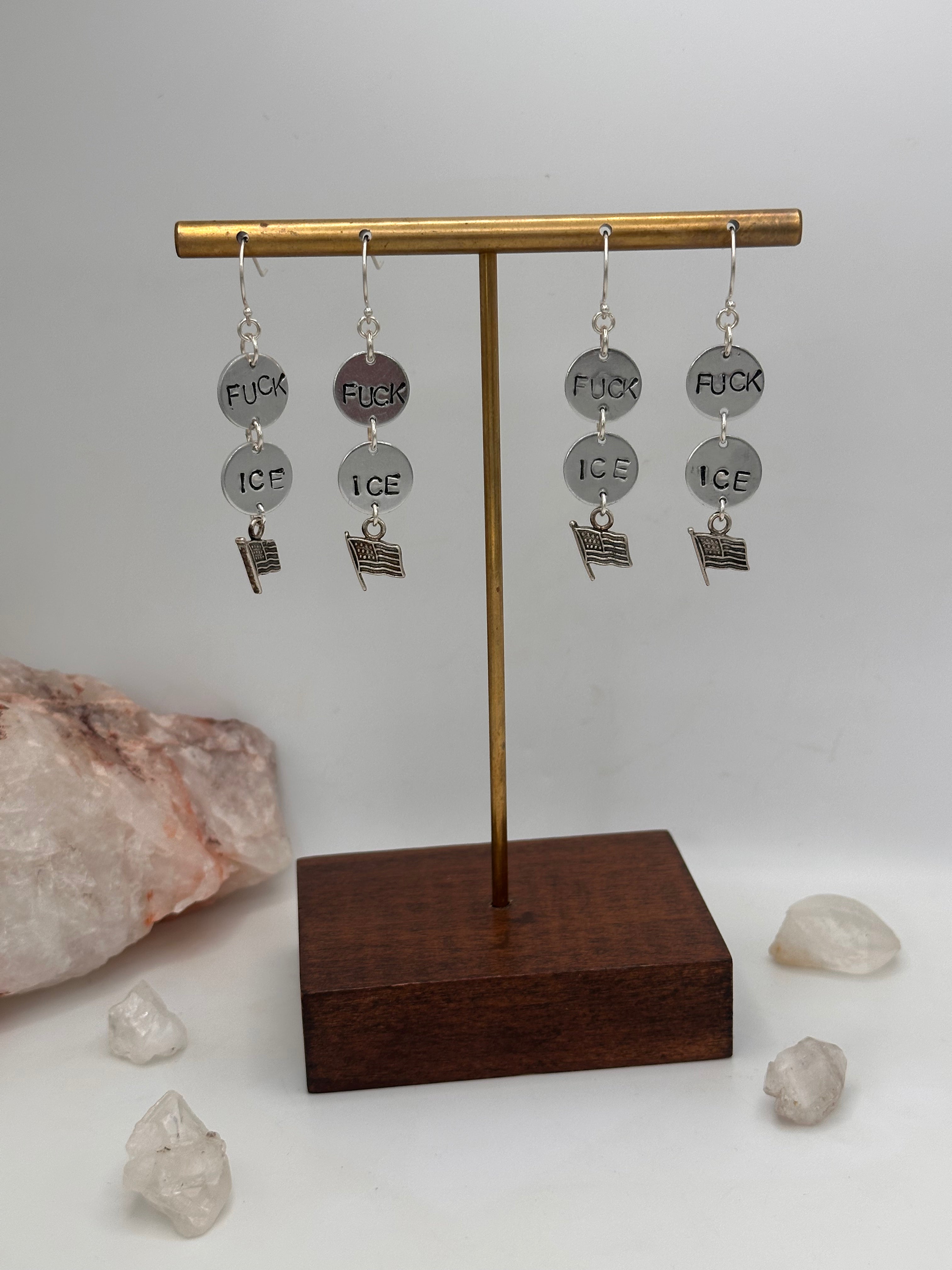 Stamped Earrings