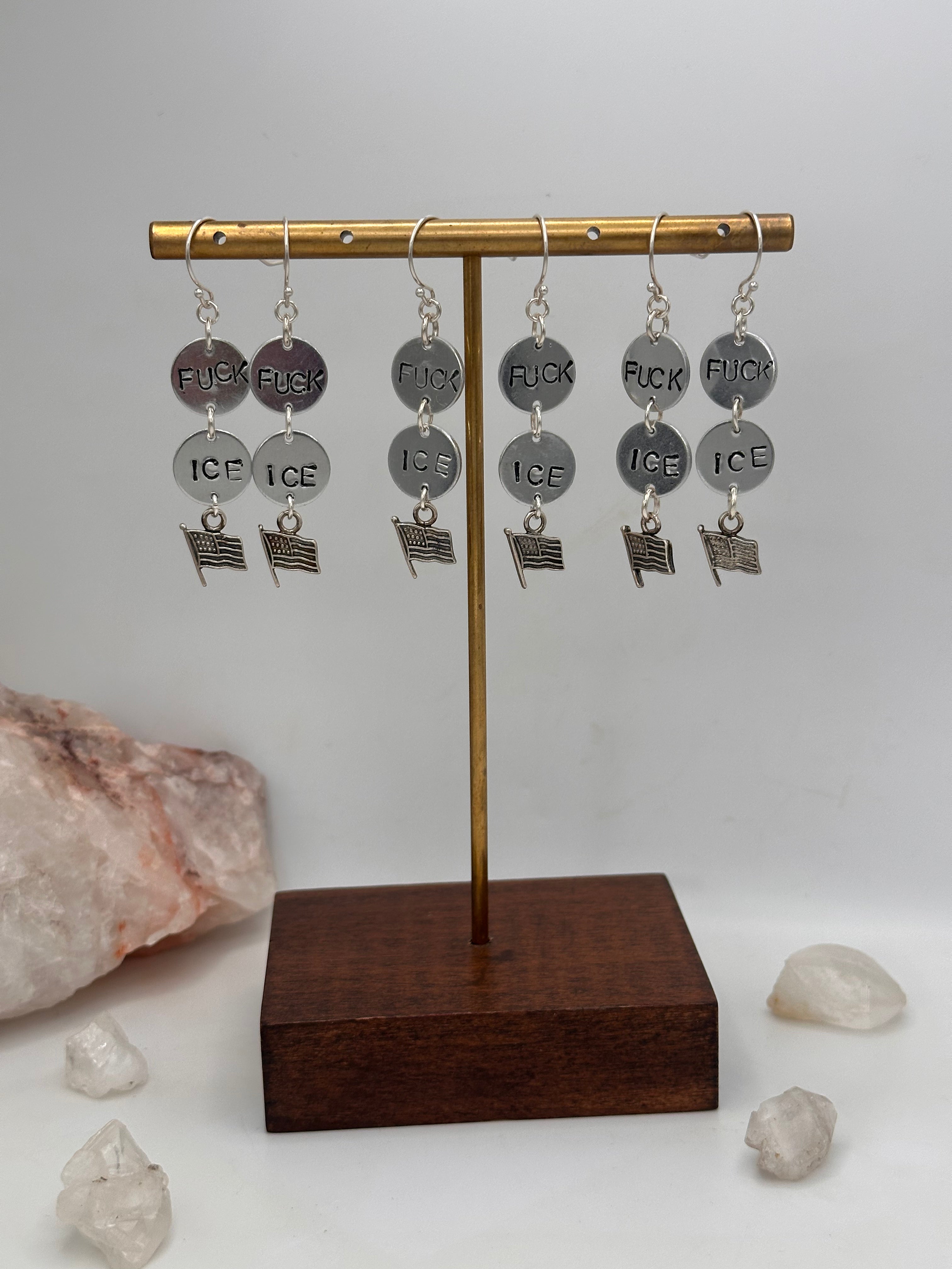 Stamped Earrings