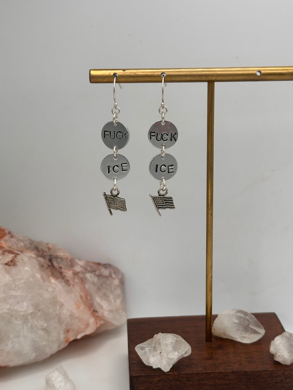 Stamped Earrings
