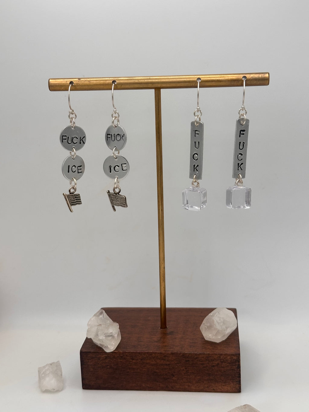 Stamped Earrings