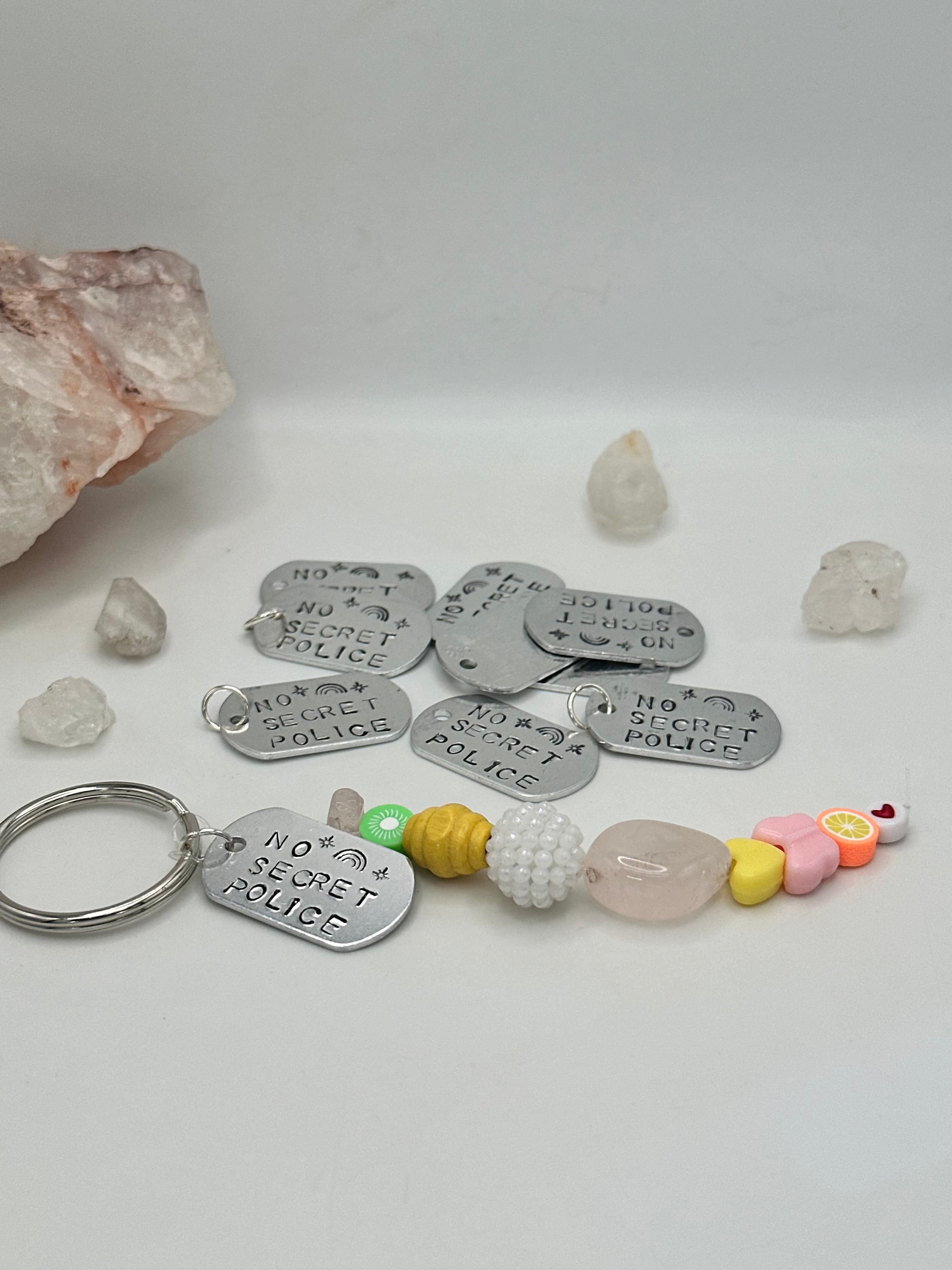 Stamped Conversation Charms