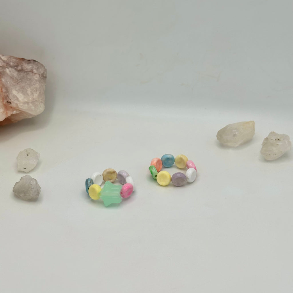 Beaded Candy Rings