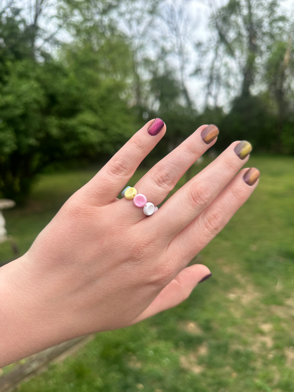 Beaded Candy Rings