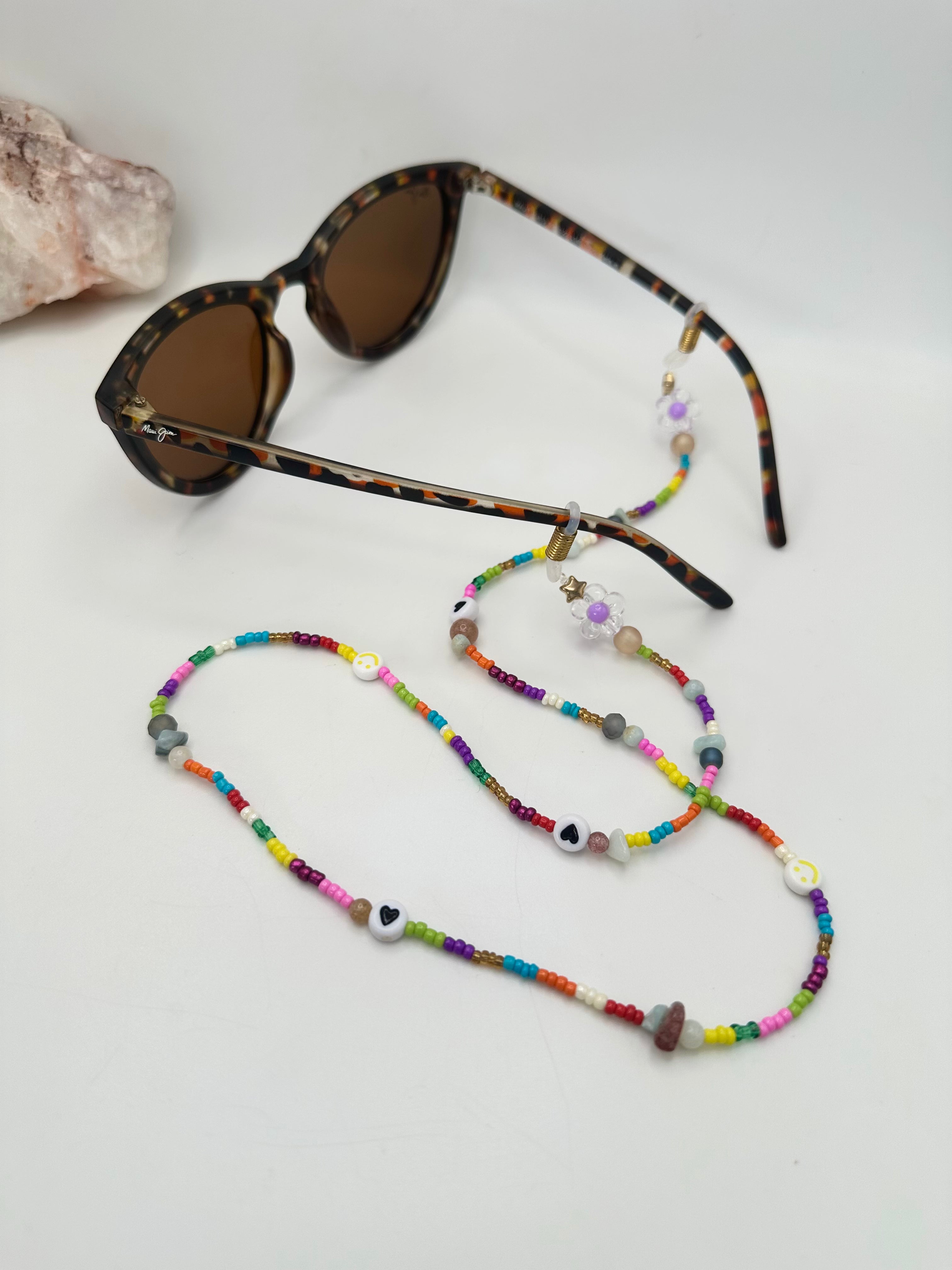 Beaded Eyewear Straps