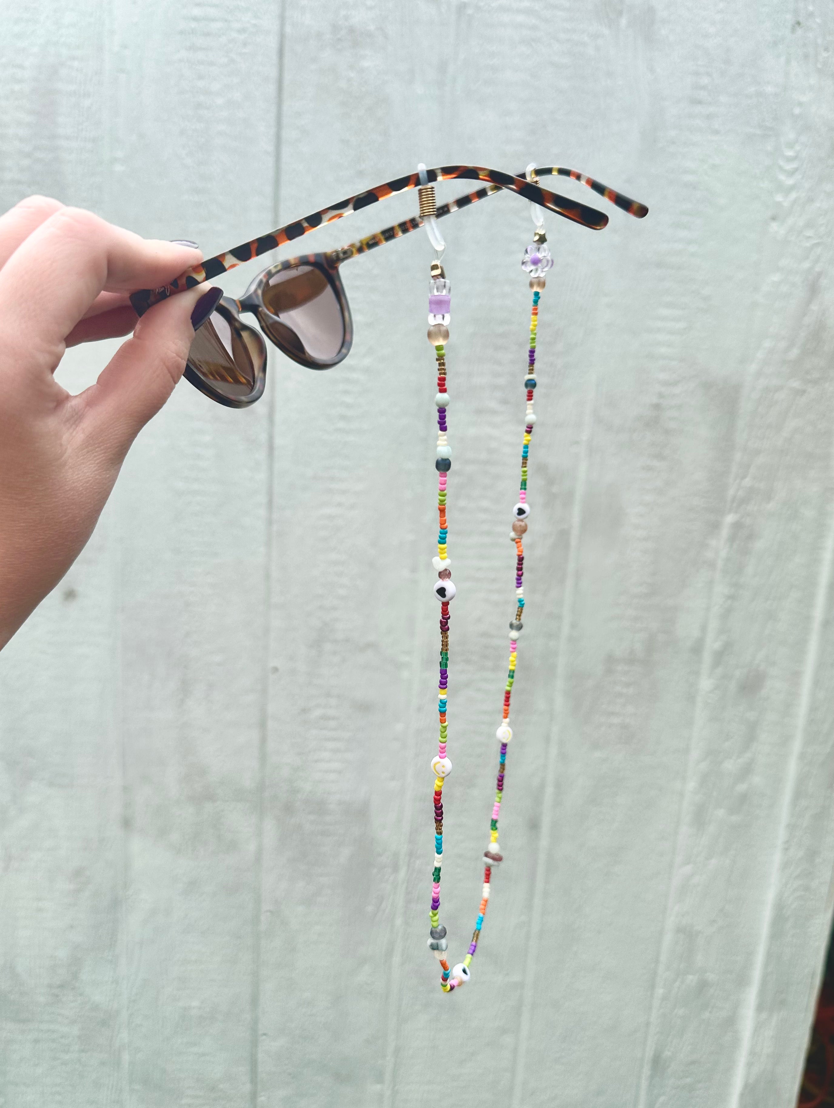 Beaded Eyewear Straps
