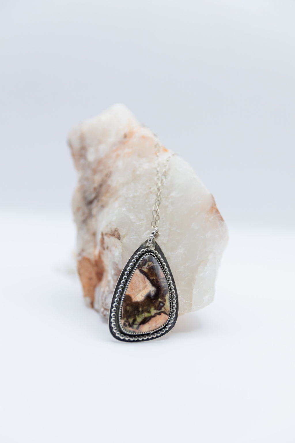 Mushroom Jasper Necklace