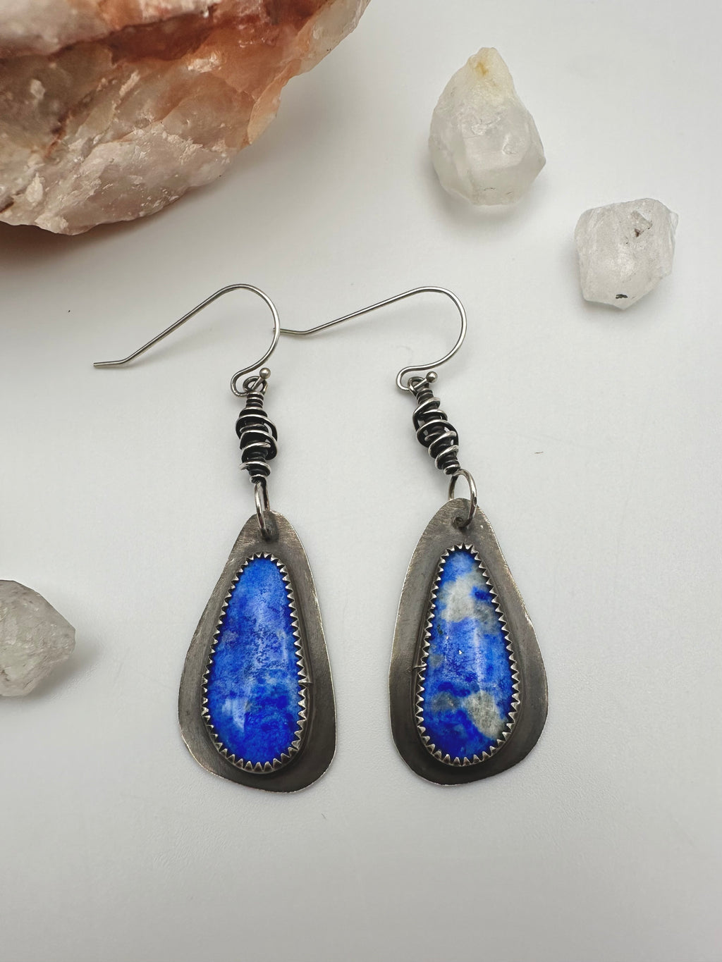 *GIVEAWAY* Lapis Lazuli teardrop earrings+