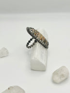 Leopard Skin Jasper ring