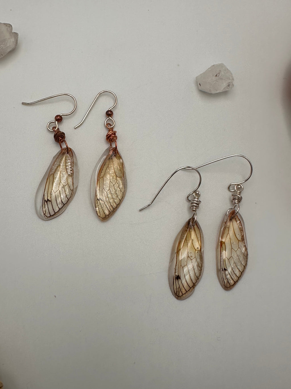 Cicada Wing earrings