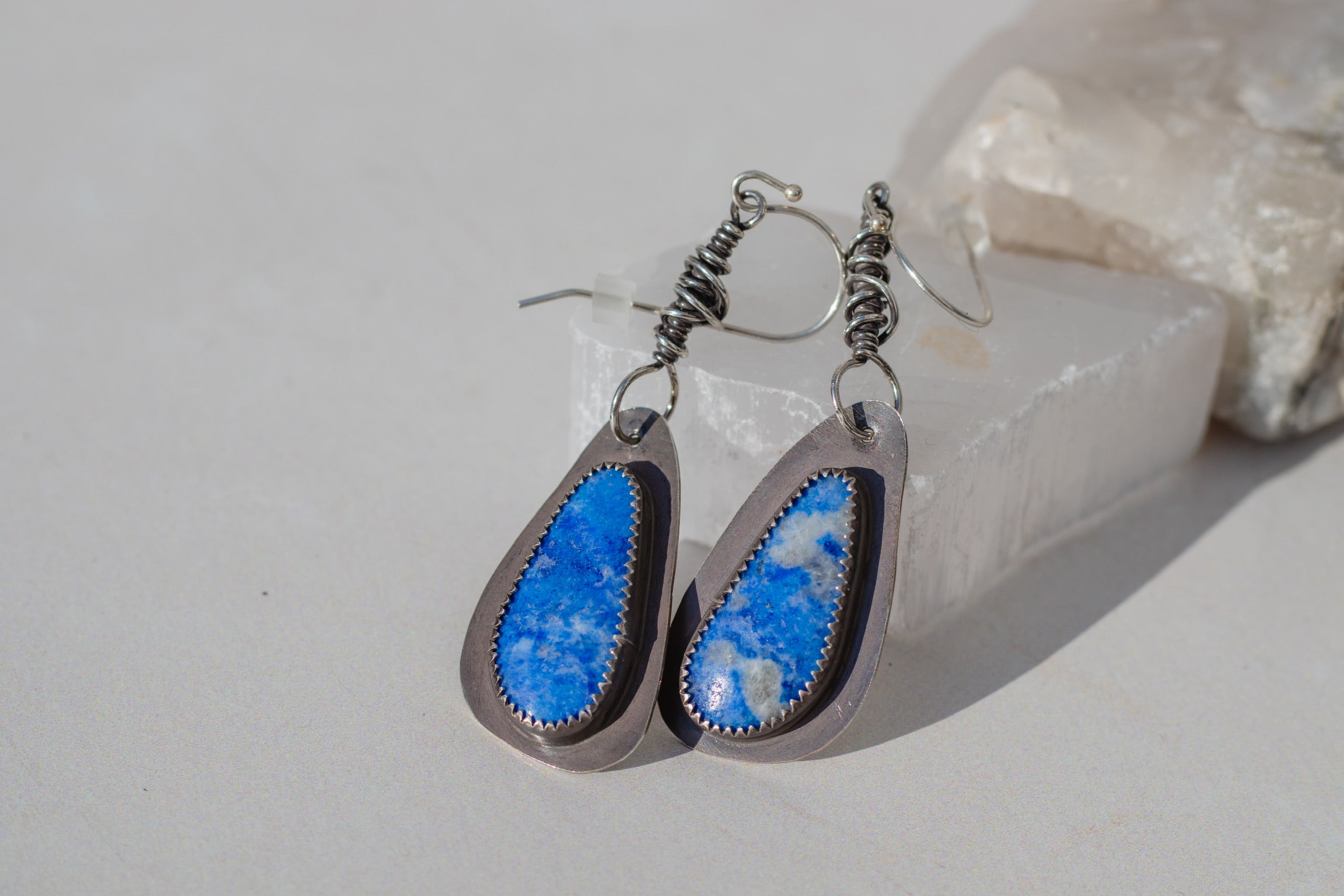 *GIVEAWAY* Lapis Lazuli teardrop earrings+