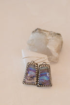 Blue Australian Opal earrings