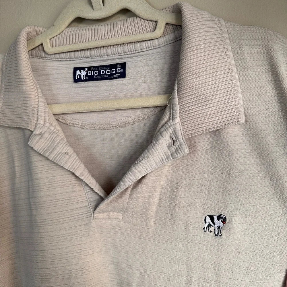 Vintage 90s Big Dogs Polo Shirt