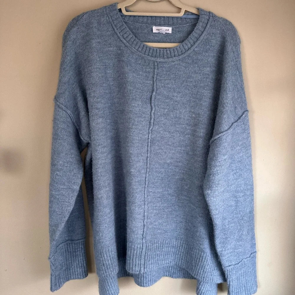 Westbound Large Women’s Soft Blue Sweater