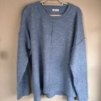 Westbound Large Women’s Soft Blue Sweater