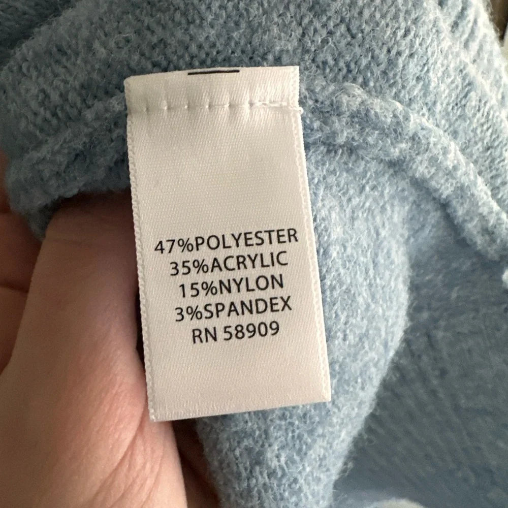 Westbound Large Women’s Soft Blue Sweater