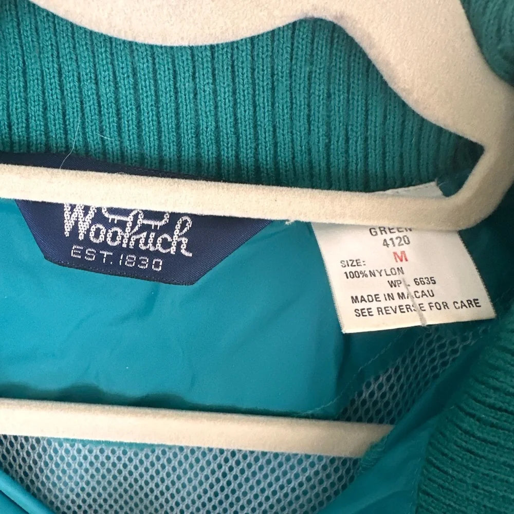 Vintage Woolrich Windbreaker Rain Jacket