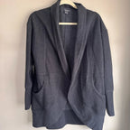 Eddie Bauer Camp Fleece Wrap Cardigan